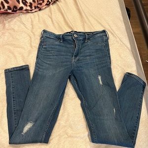 American eagle high waisted skinny jeans